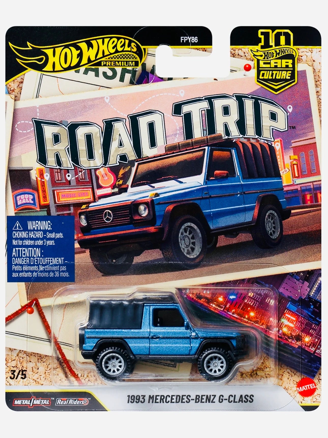 Hot Wheels 2026 Car Culture Road Trip ’93 Mercedes-Benz G-Class