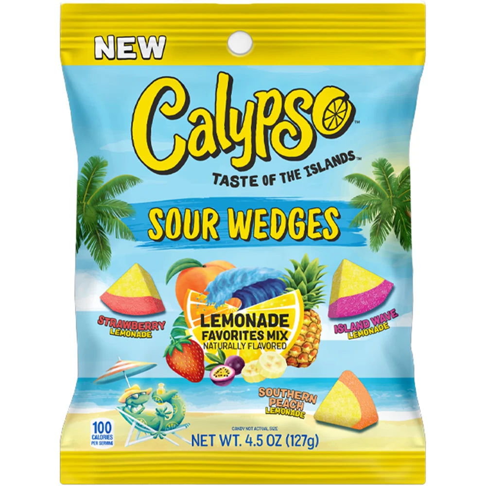 Calypso sour wedges lemonade favorite mix