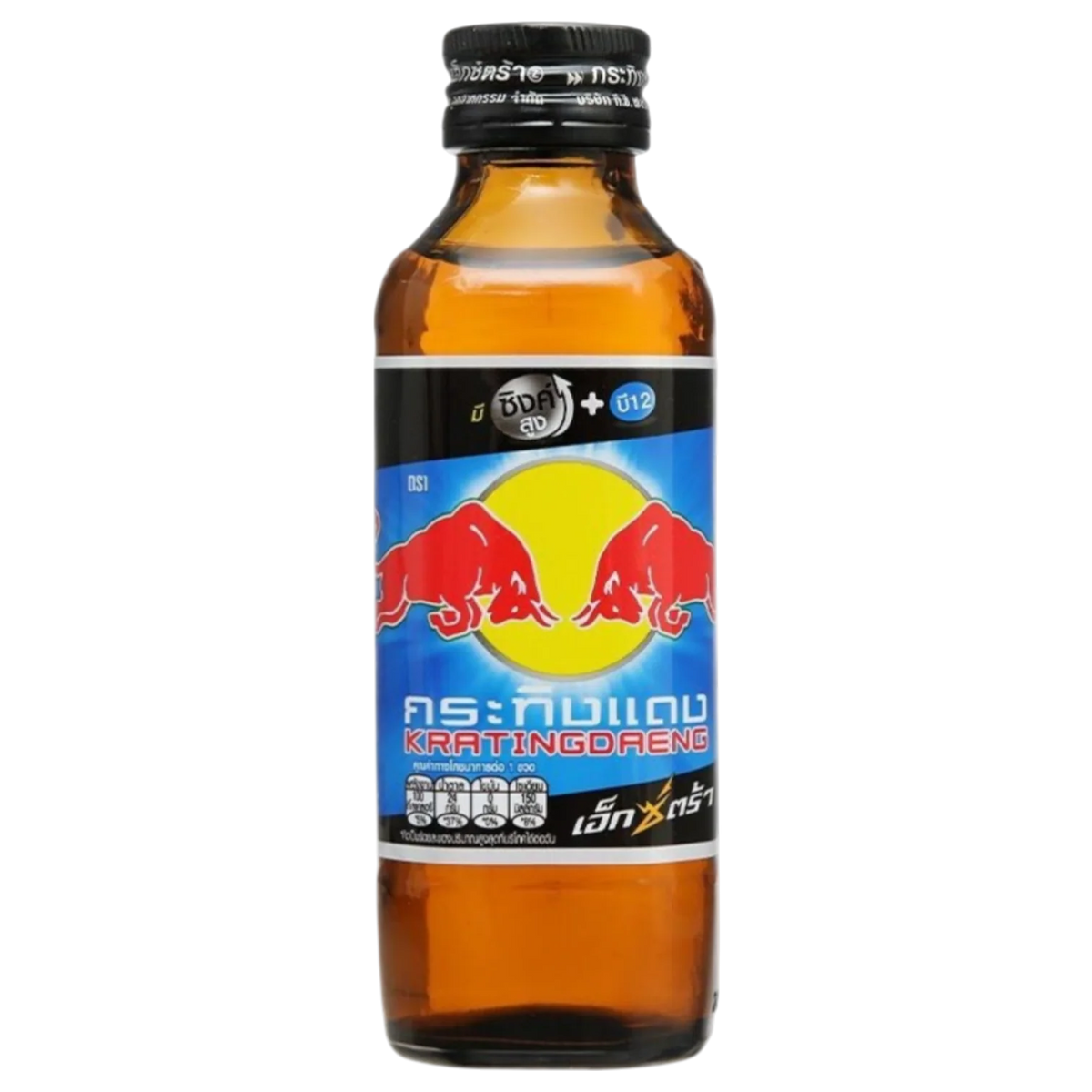 Red bull kratingdaeng thailand black