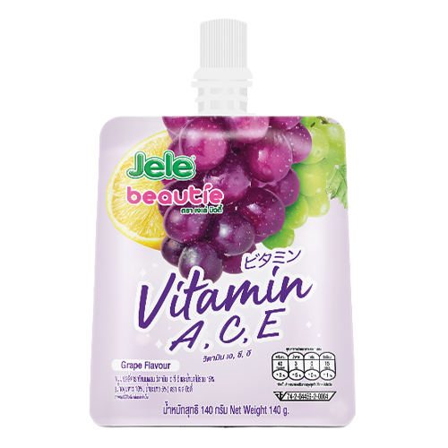 Jele beautie grape flavour vitamin A,C,E