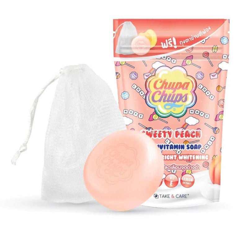 Chupa chups sweety peach multivitamin soap