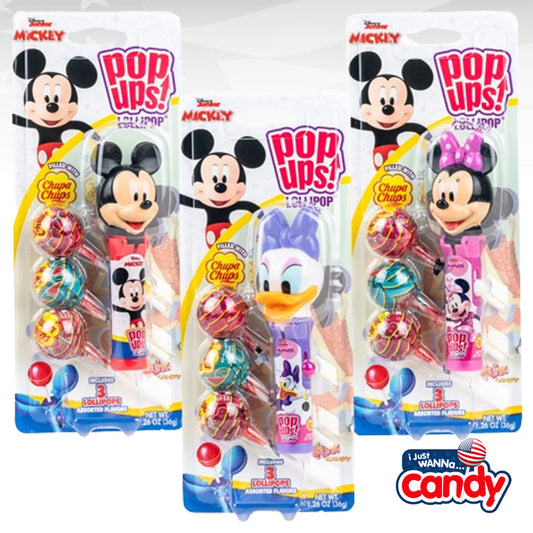 Mickey pop ups lollipop 30g مصاصة ميكي بوب أبس 30 غرام
