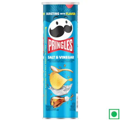 Pringles salt & vinegr  158g
