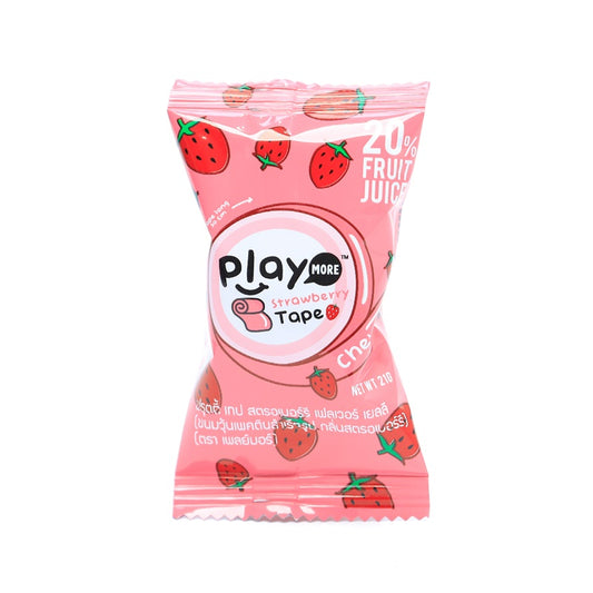 Playmore chewy gummy tape strawberry
