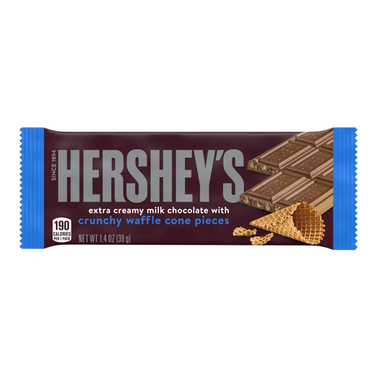 Hershey’s crunchy waffle chocolate 39g شوكولاتة وافل مقرمشة من هيرشي 39 غرام