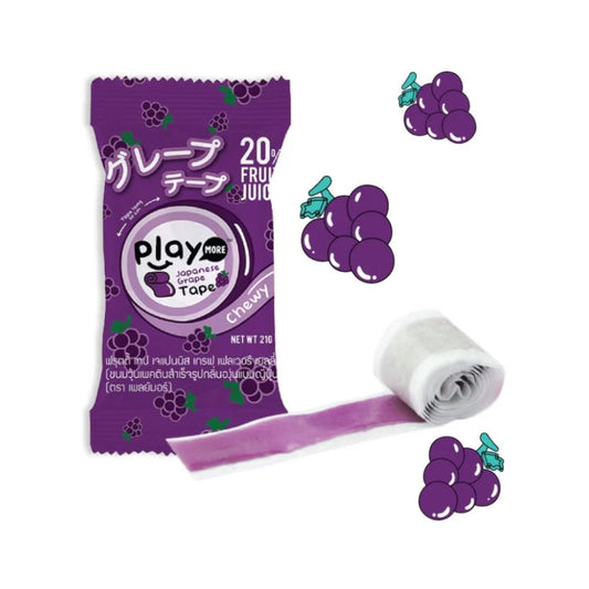 Playmore chewy gummy tape grape