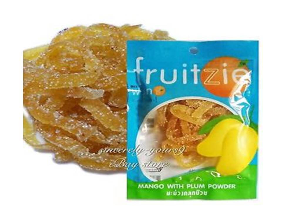 Fruitzie mango with plum powder