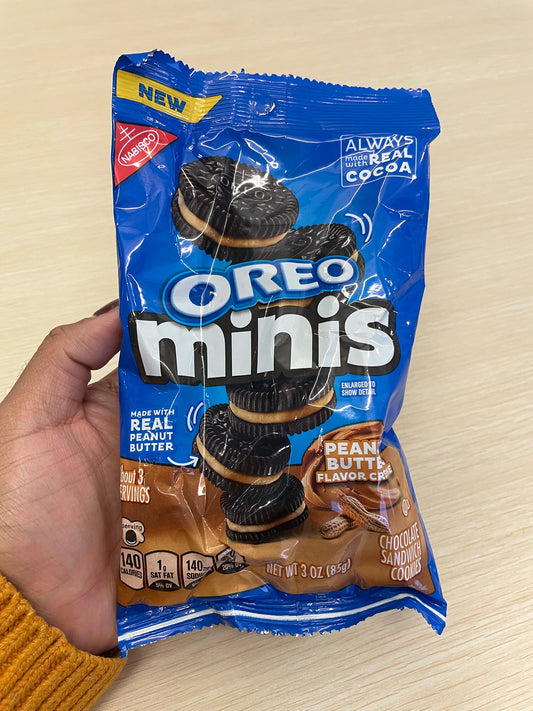 Oreo minis peanut butter