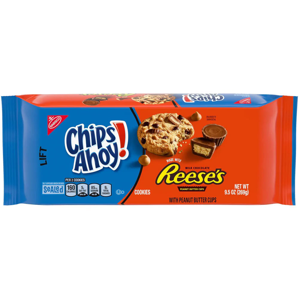 Chips ahoy reeses cookies 269g