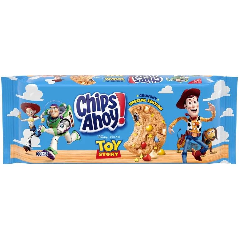 CHIPS AHOY! Toy Story Candy Blasts Fudgy Chocolate Chip Cookies, 9.5 oz