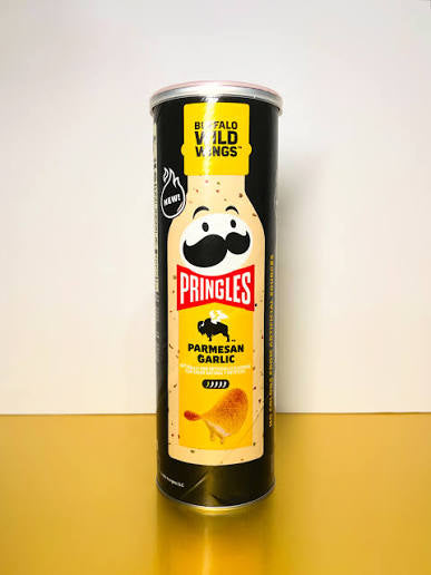 Pringles Buffalo Wild Wings BWW Parmesan Garlic Crisps Chips, 5.5 oz