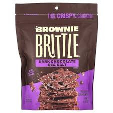 Brownie brittle dark chocolate sea salt