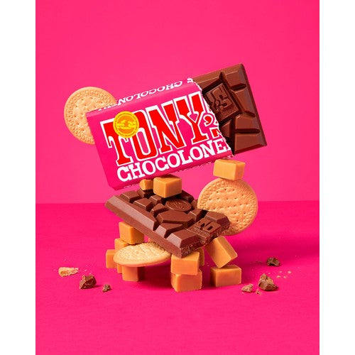 Tony’s chocolonely milk caramel biscuits