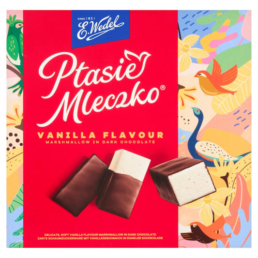 S.wedel ptasie mleczko vanilla marshmallow in dark chocolate