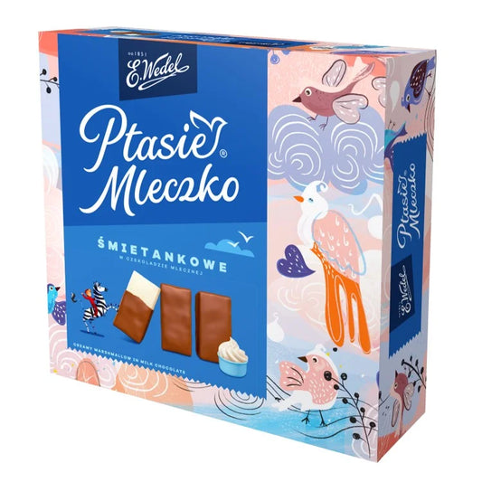 S.wedel ptasie mleczko creamy marshmallow in milk chocolate