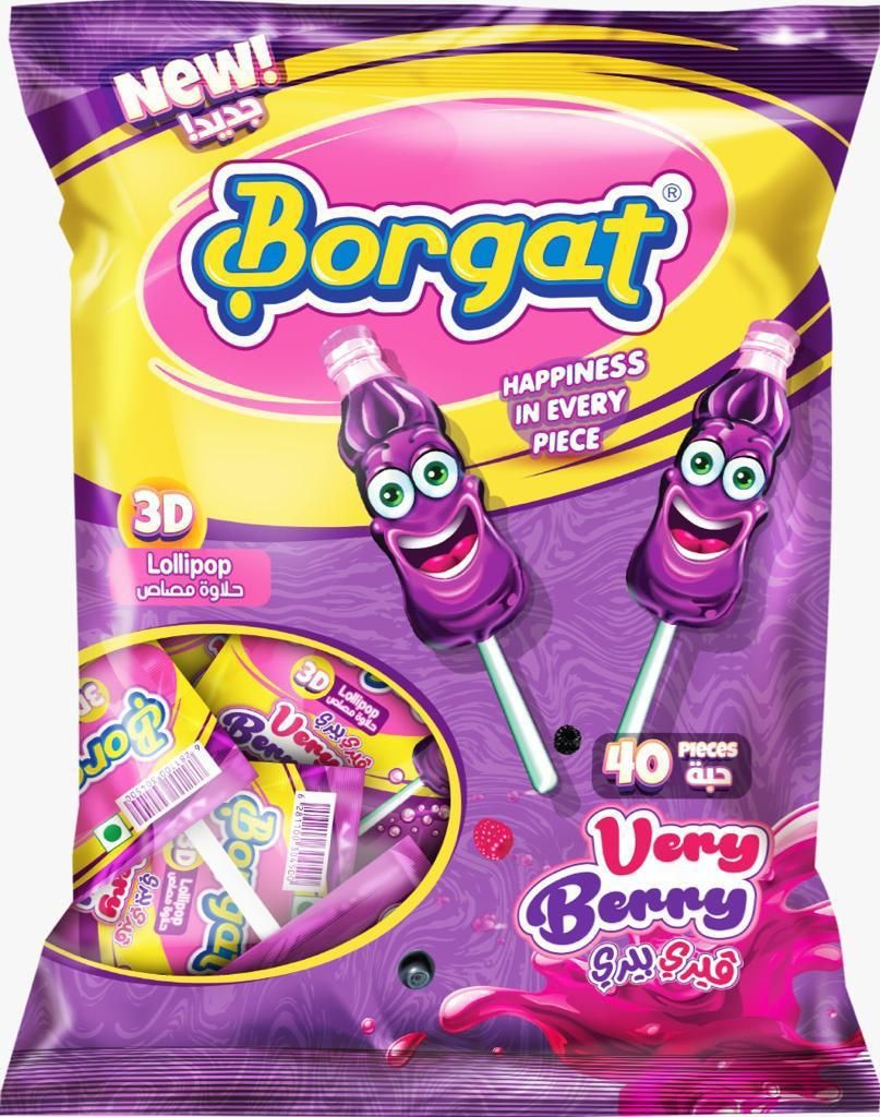 Borgat very berry 3d  lolipop