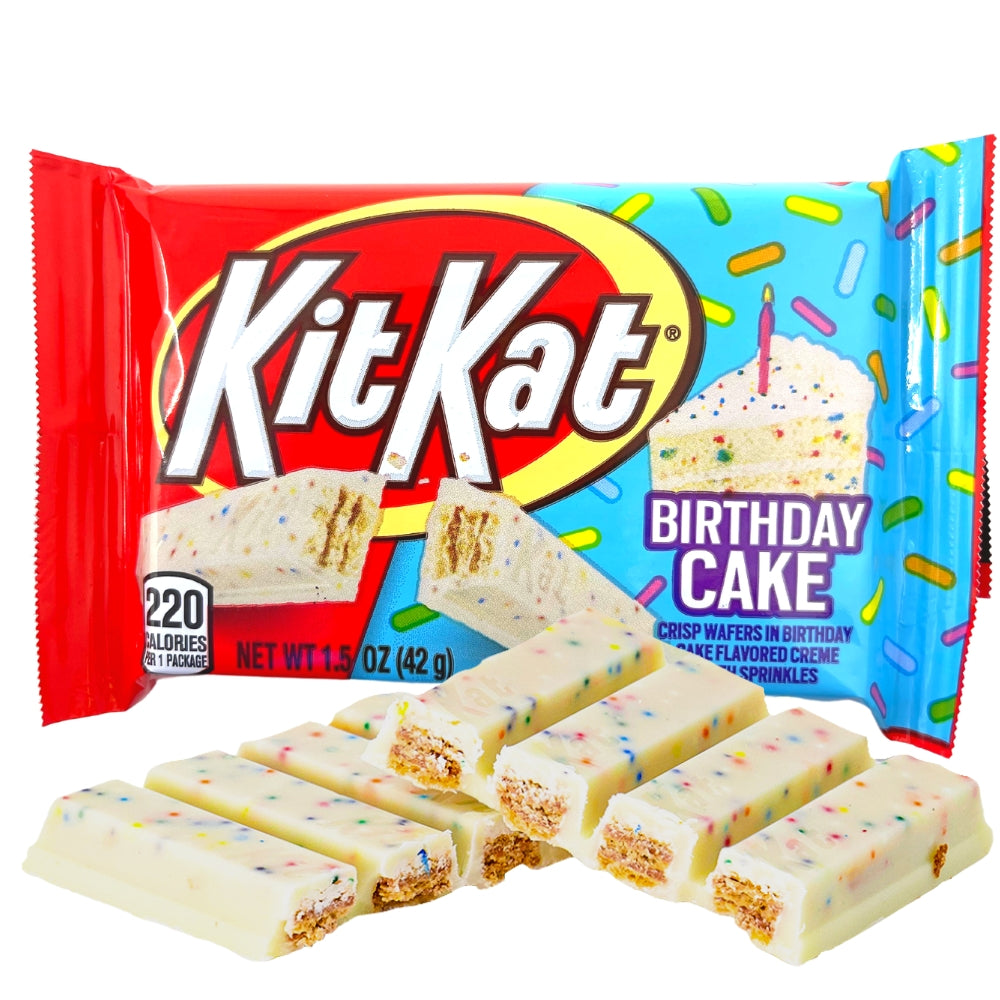 Kitkat birthday cake