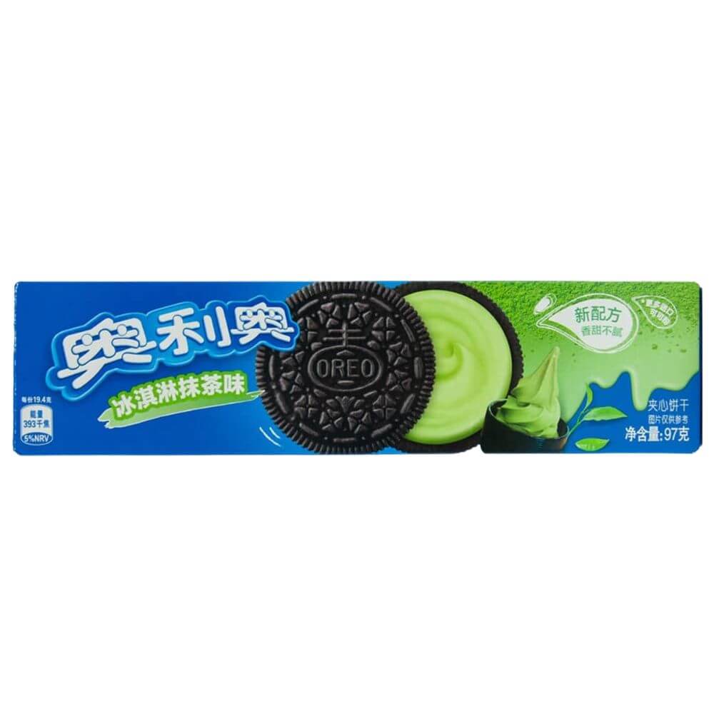 Oreo china matcha بسكويت اوريو صيني بنكهة الماتشا