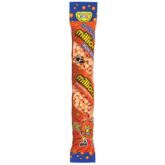 Millions iron brew tube candy