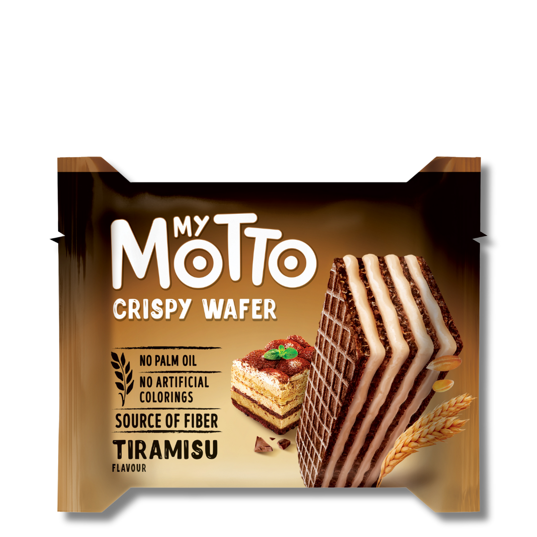 Motto - Tiramisu Wafers 34g