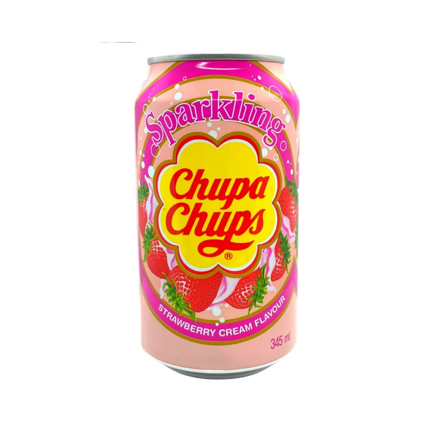 Chupa chups Sparkling Drink strewberry 345 ml