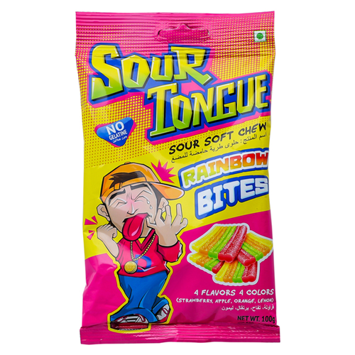 Sour tongue rainbow bites