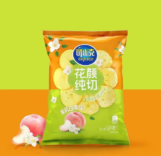 COPICO FLORAL POTATO CHIPS JASMINE PEACH FLAVOUR