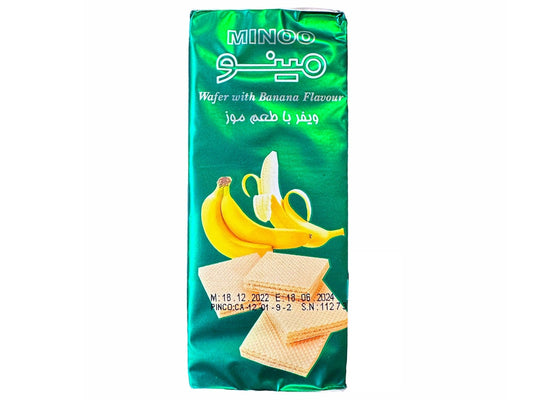 Minoo wafer with banana flavour