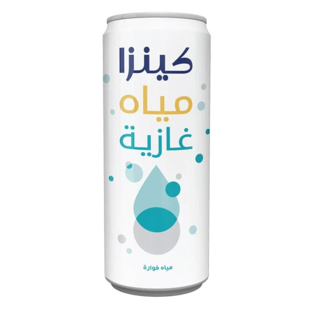 kinza soda water  كنزا مياه غازية