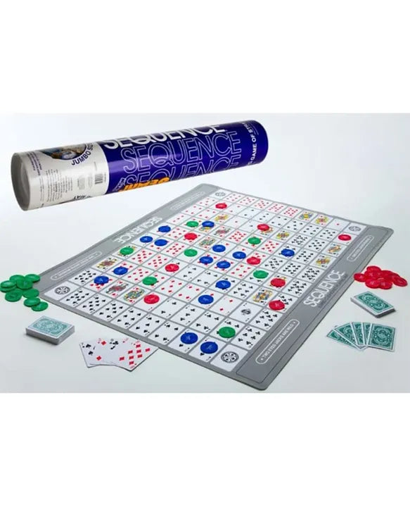 Goliath Jumbo Sequence Board Game Family Fun Strategy Game