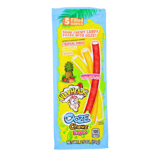 Warheads Ooze Chewz ropes