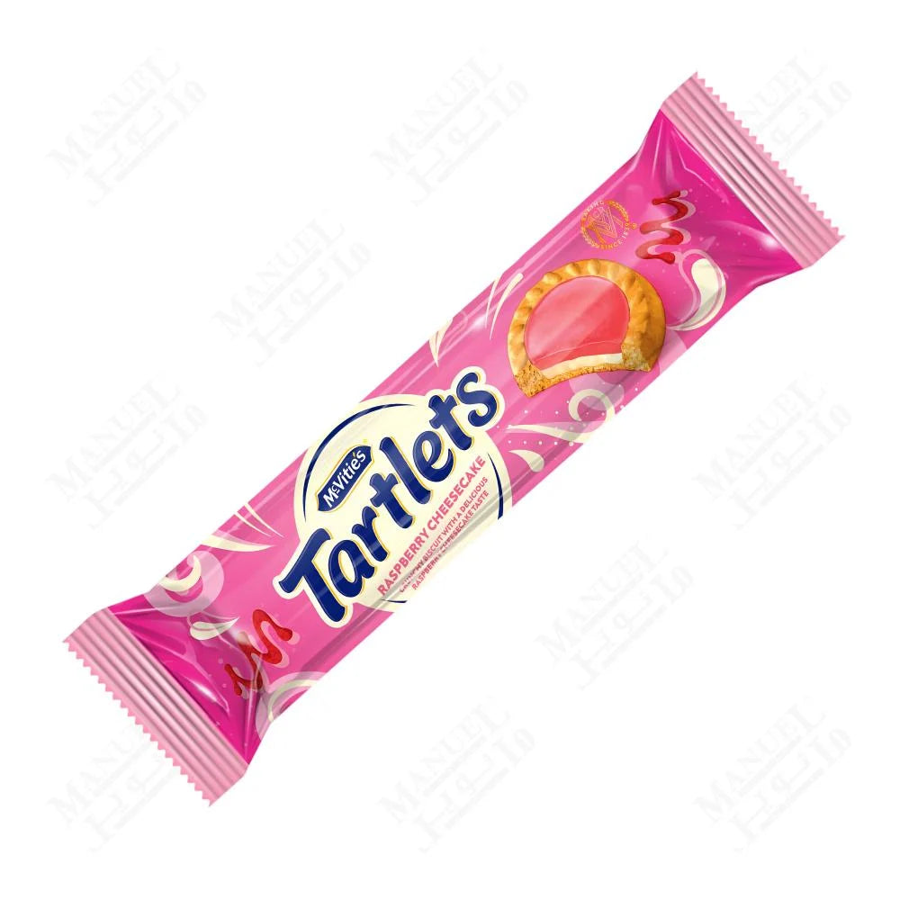 Mcvities tartlets raspberry cheesecake