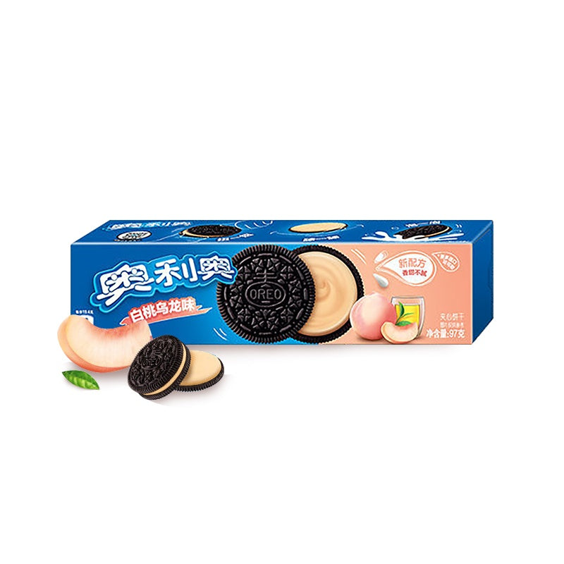 Oreo china peach بسكويت صيني بنكهة الخوخ