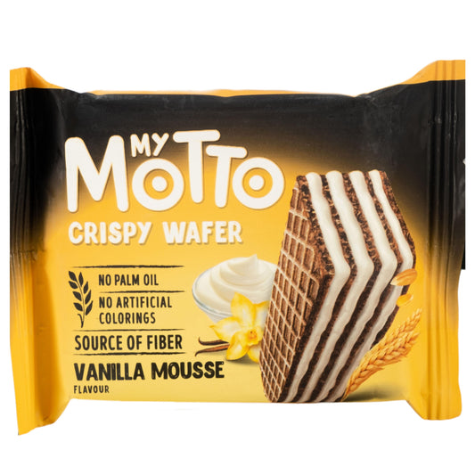 Motto - vanilla mousse Wafers 34g