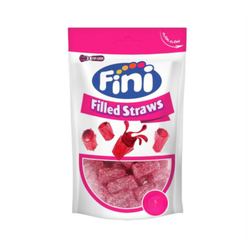 FINI FILLED STRAWS SOUR 180G