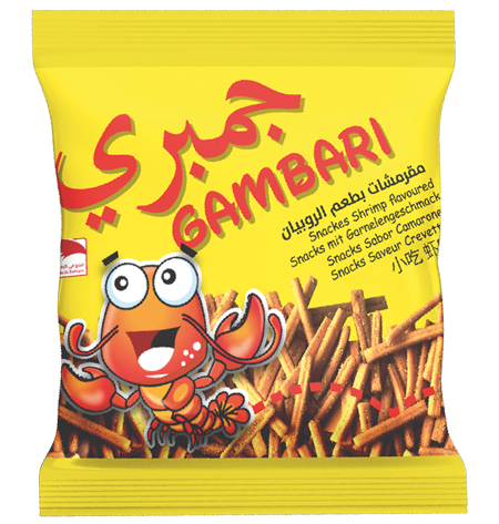 Gambari shrimp flavoured snack