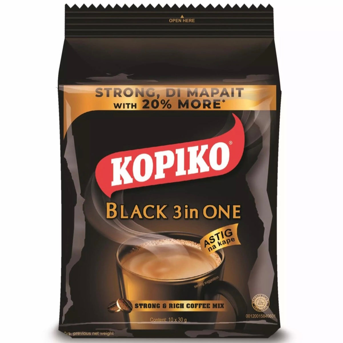 Kopiko black 10 packs