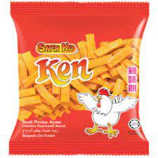 Snek ku ken chicken flavoured snack