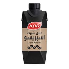 KDD doubleshot espresso coffee with milk