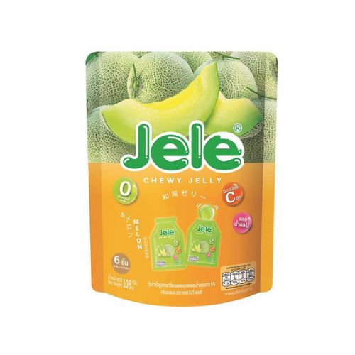 Jele Chewy Jelly White Juice melon Flavour 108g.