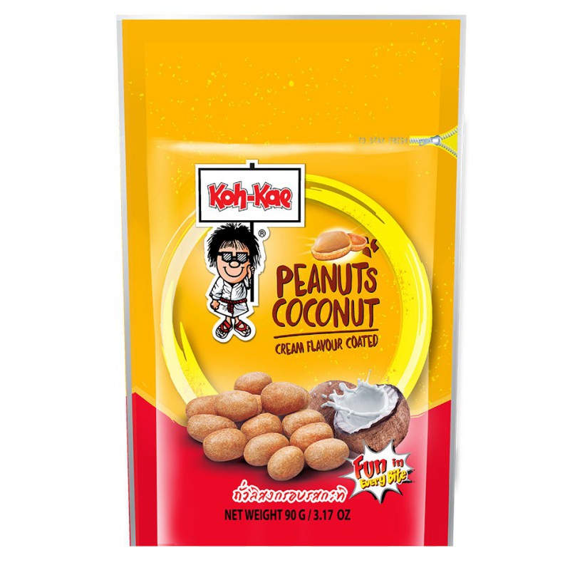 KohKae Coconut Cream Peanuts 90g Abood Store متجر عبود