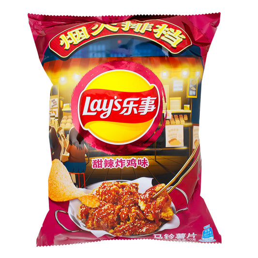 Lays china fried chicken chilli and sweet