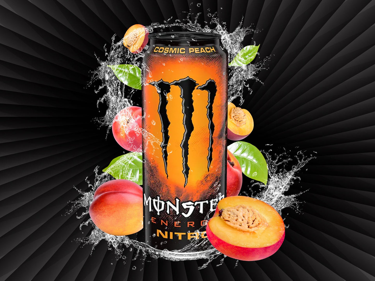 Monster energy drink nitro peach 500 ml