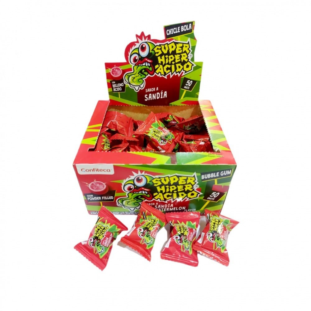 Super hiper acido gum watermelon