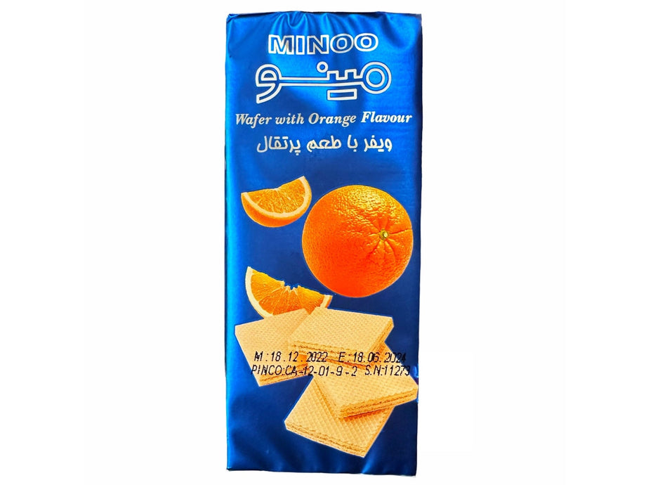 Minoo wafer with orange flavour