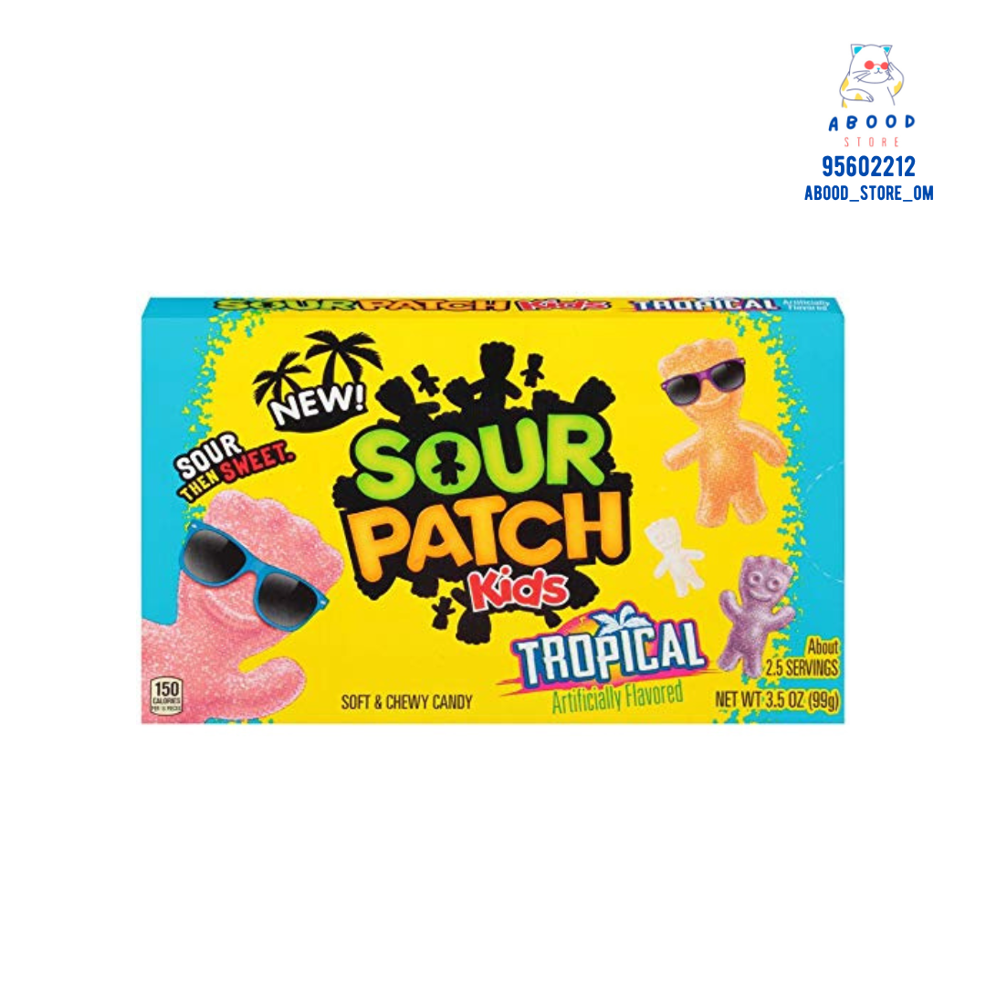 Sour Patch Kids tropical حلوى سور باتش كيدز الاستوائية