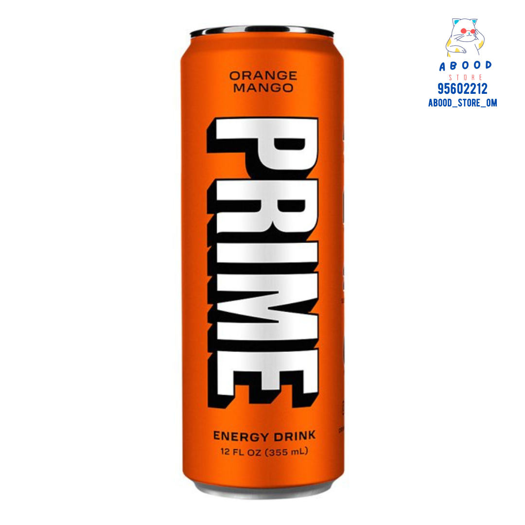 Prime energy drink orange