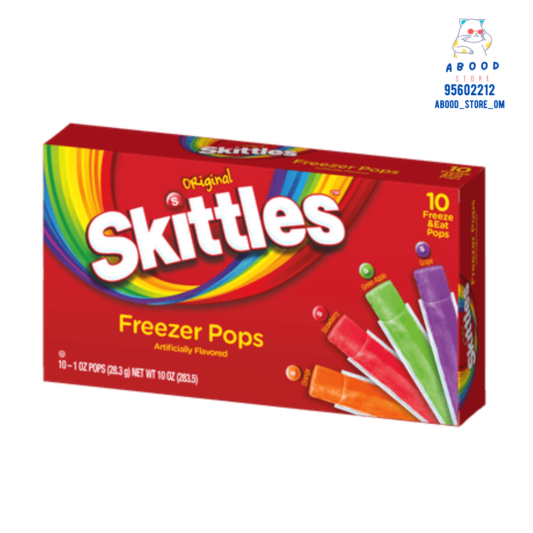 Skittles freezer pops