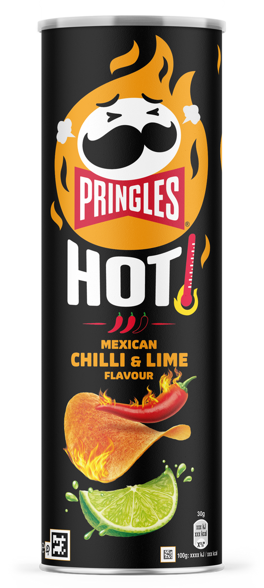 Pringles hot mexican chilli and lime