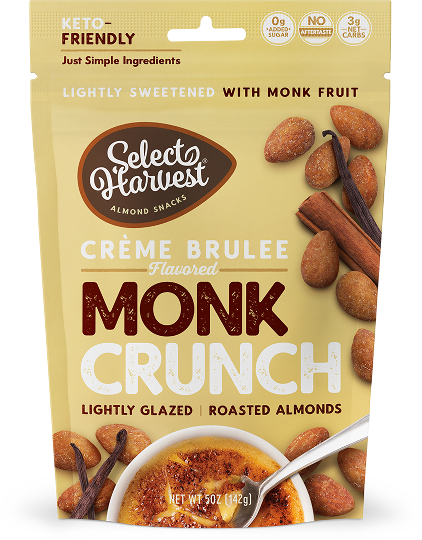 SH creme brulee Monk Crunch roasted Almonds